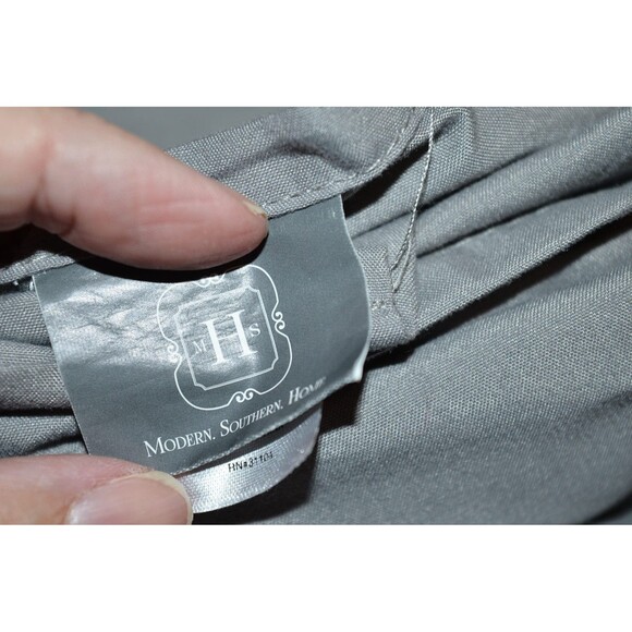 Twin XL Modern southern Home Sheet Set Blue & Grey 2 sets with pillowcase - Picture 3 of 4